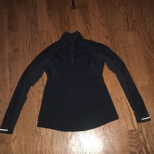 Lululemon Black Quarterzip